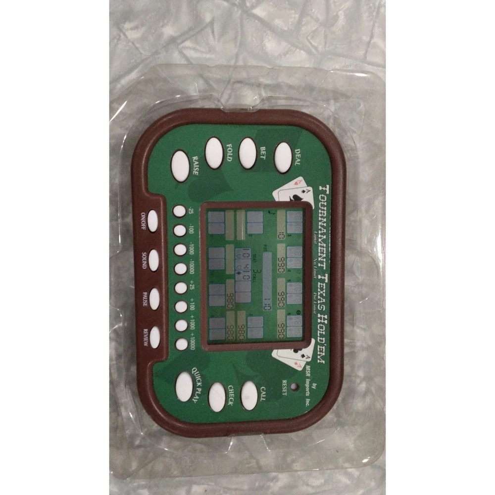 Tournament Texas Holdem Handheld Electronic Poker Game 2004‎